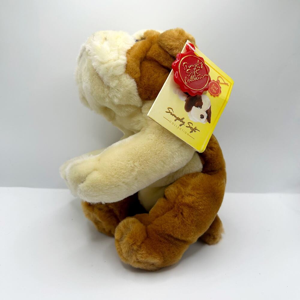 Keel Toys Mini Laying Puppy Series Plush Bulldog Simply Soft Collection w/ Tags